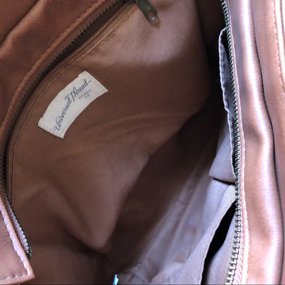 Universal Thread Faux Leather Tote Bag - Picture 3 of 3